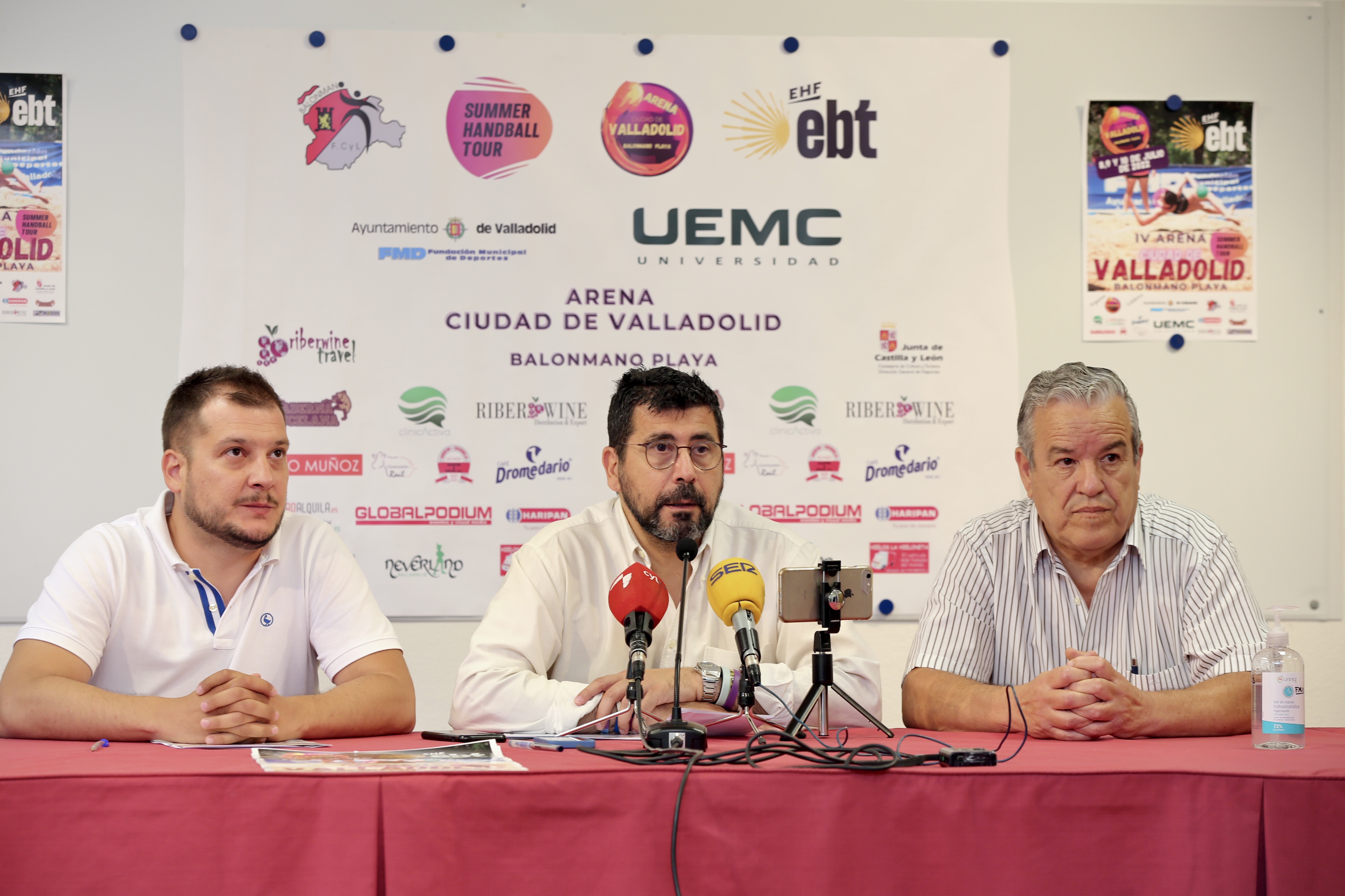 Foto del evento Presentación IV Trofeo Balonmano Playa Trofeo Ciudad de Valladolid