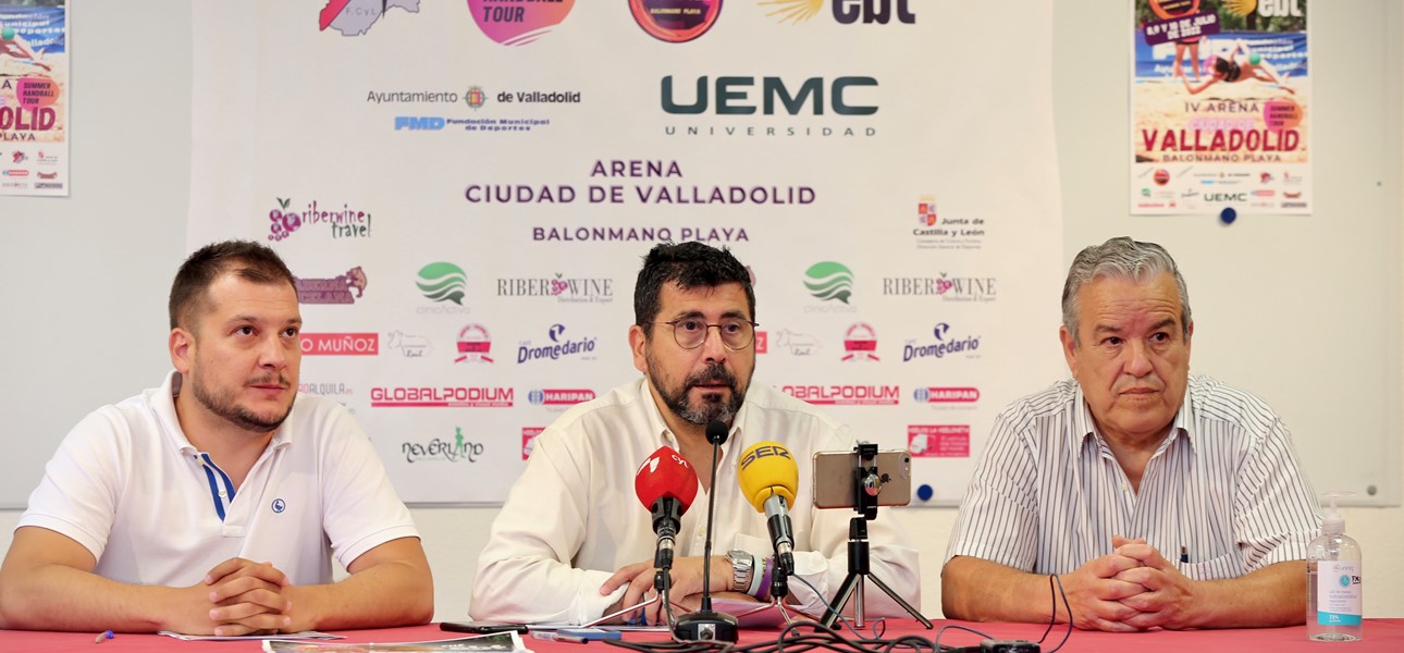 Foto del evento Presentación IV Trofeo Balonmano Playa Trofeo Ciudad de Valladolid