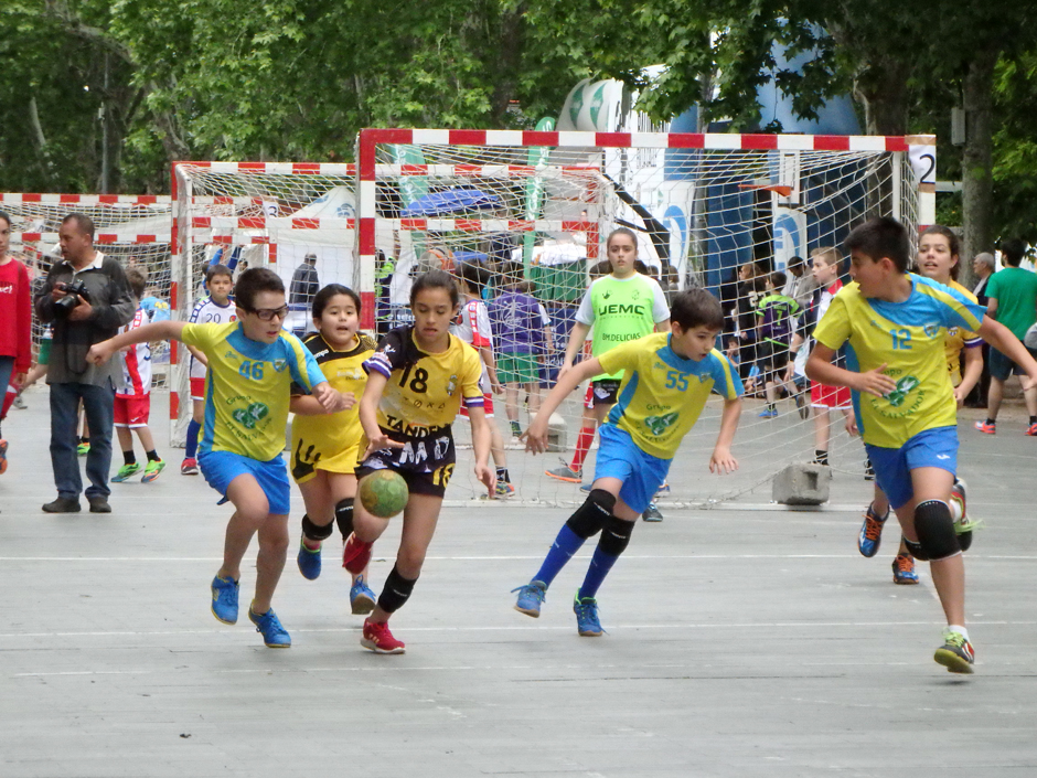Foto del Día del Balonmano en la Calle