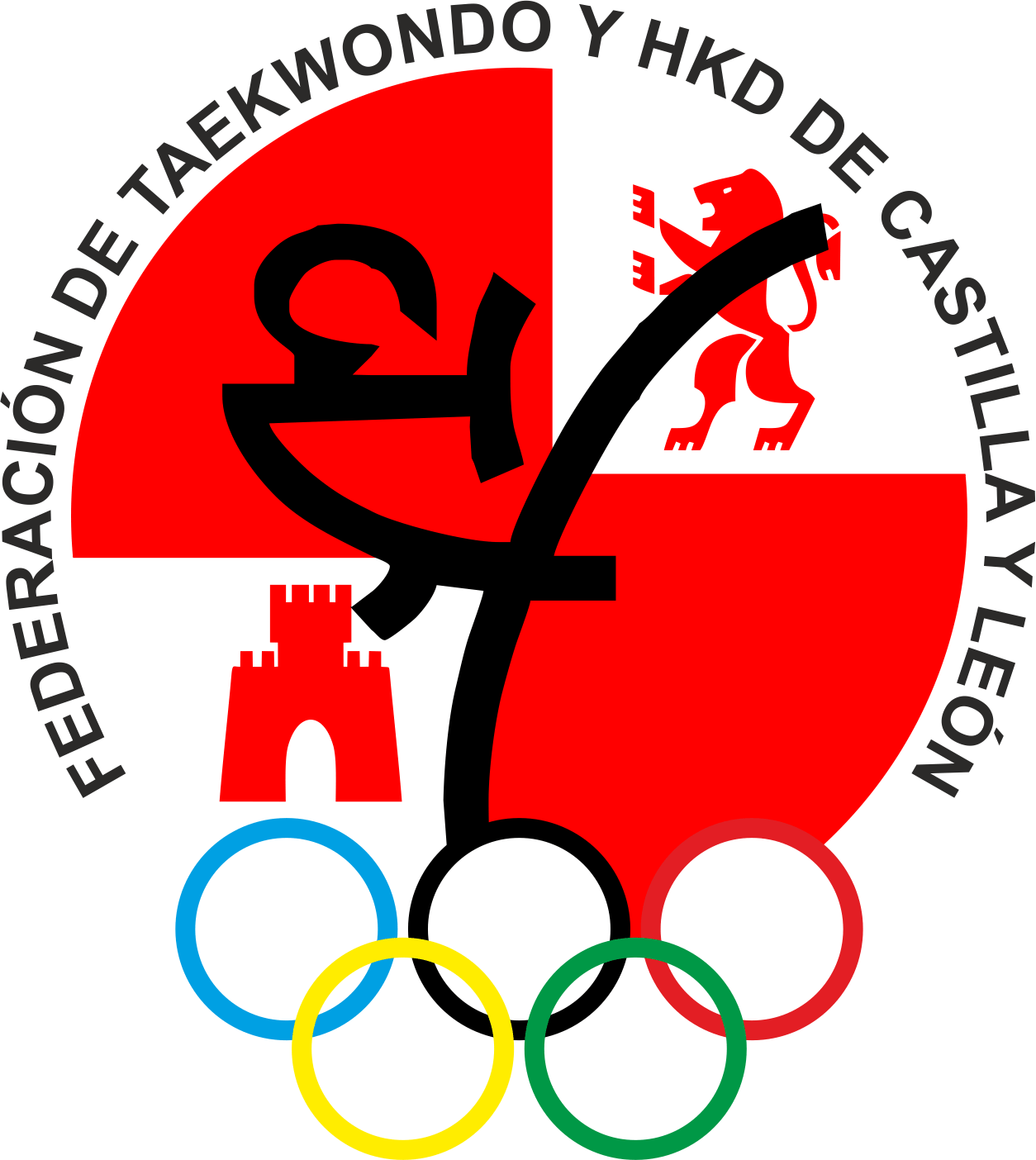 Logo Federación de Taekwondo y Hapkido de Castilla y León