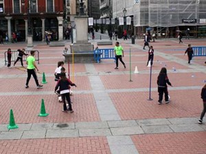 Foto del Día de la Educación Física en la Calle