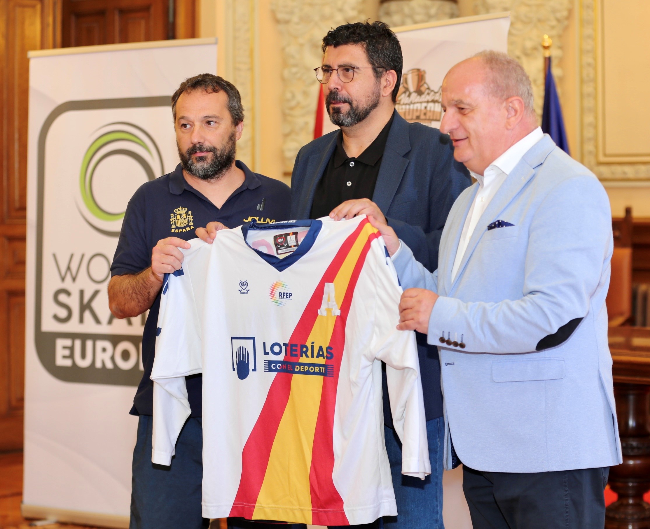 Foto del evento Presentación de los Campeonatos de Europa de selecciones nacionales de hockey línea