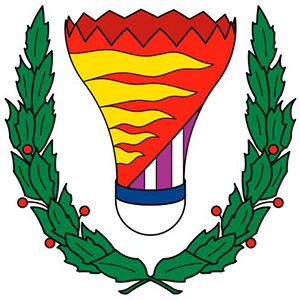 Escudo de la entidad Badminton Valladolid, C.D.