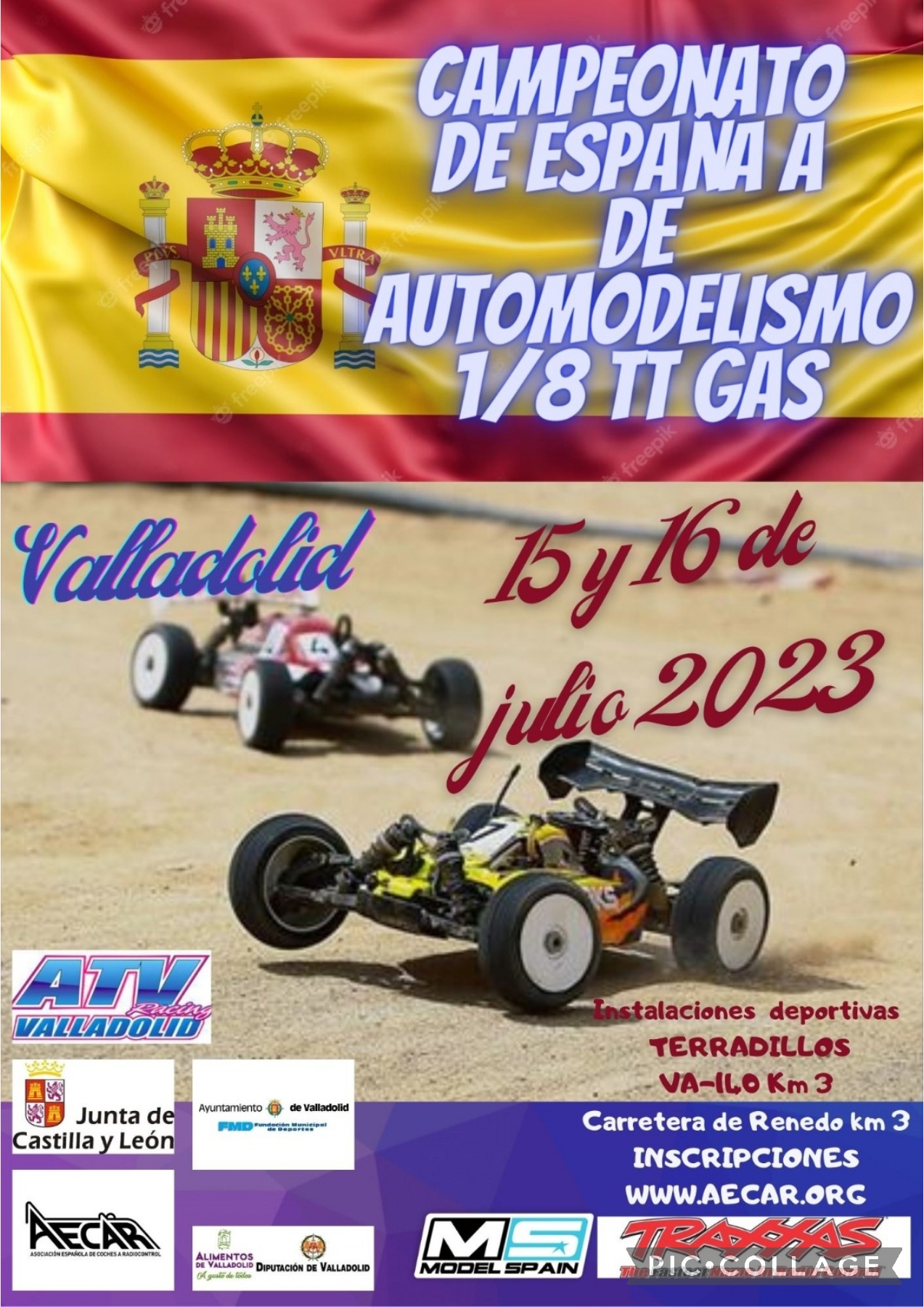 Foto del Campeonato de España de Automodelismo 1/8 TT GAS