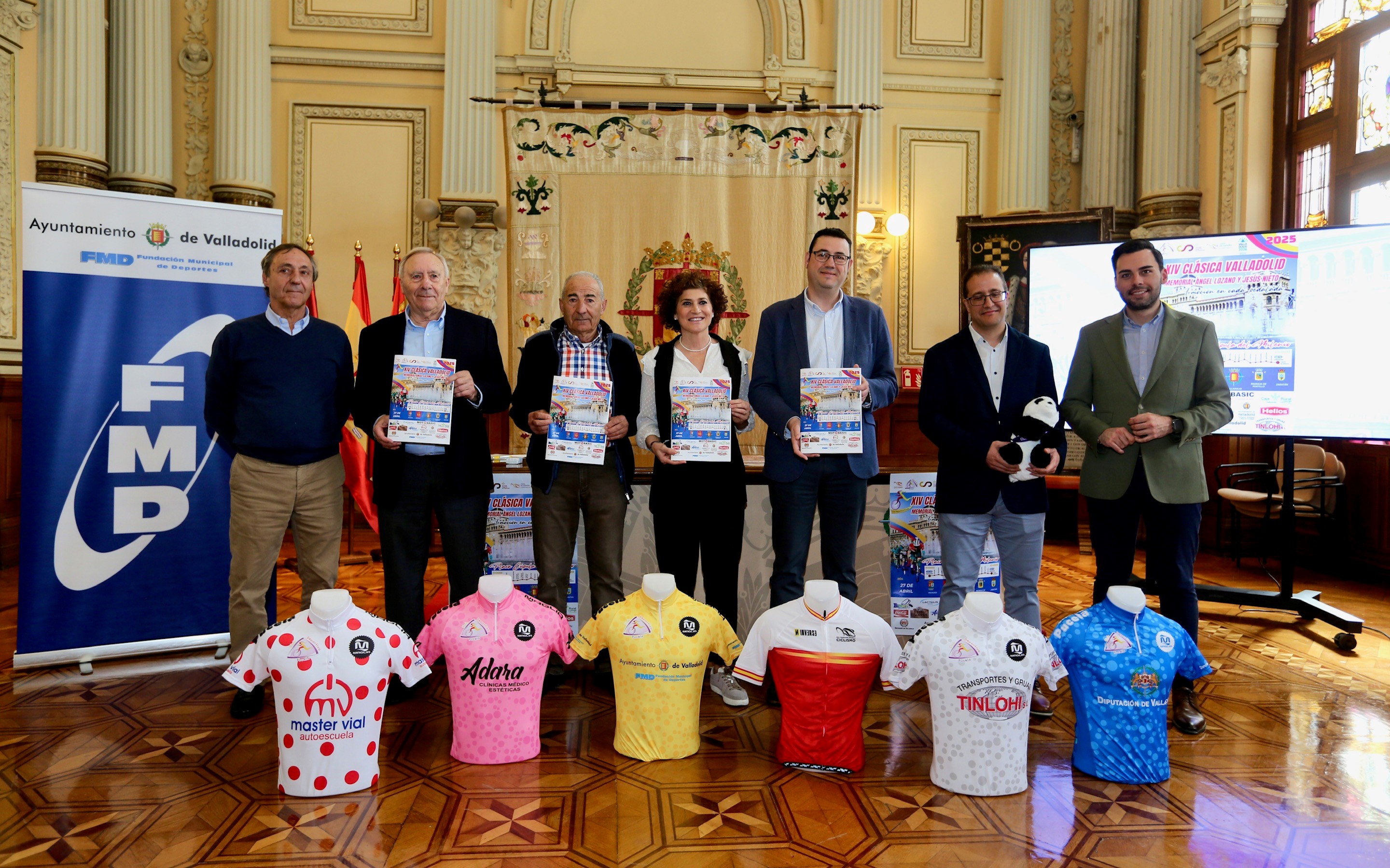 Foto del evento Presentación de la XIV Clásica Valladolid de ciclismo