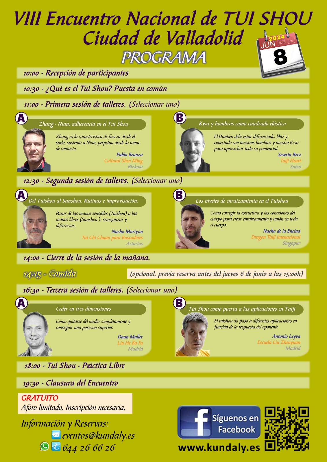 Foto del VIII Encuentro Nacional de Tui Shou Ciudad de Valladolid