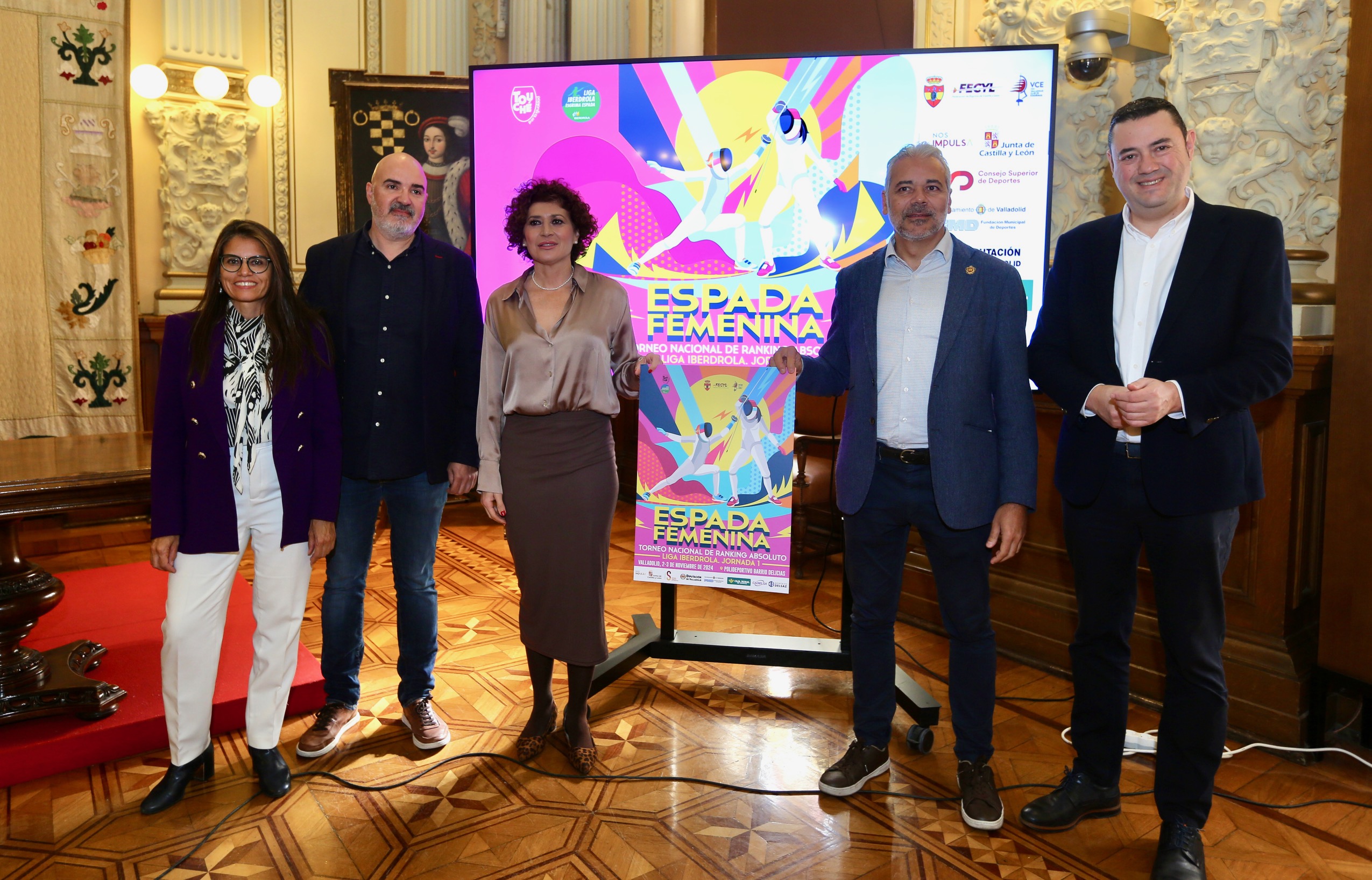 Foto del evento Presentación Torneo Nacional espada ranking absoluto femenino y Liga Iberdrola