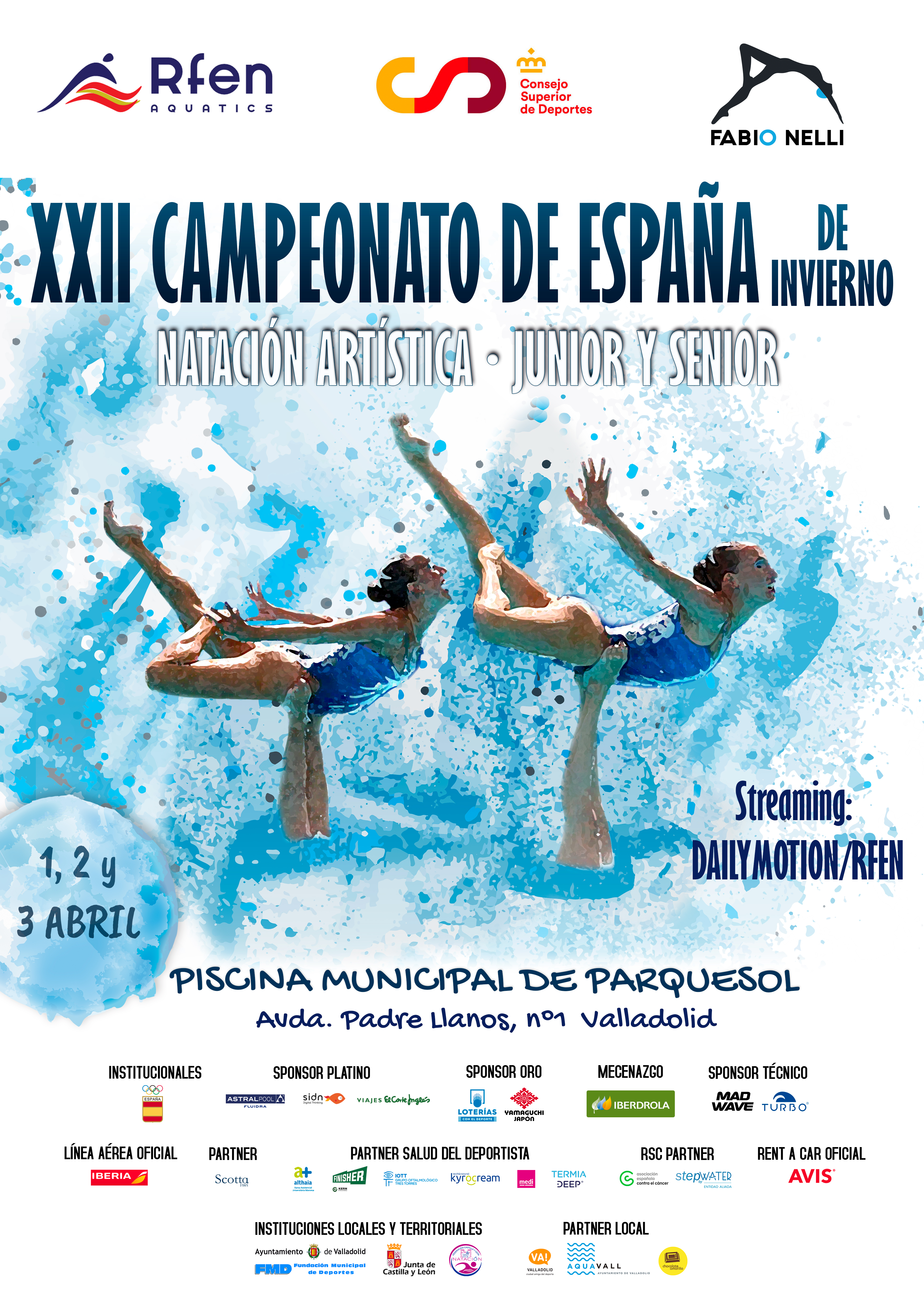 Foto del Campeonato de España Junior y Senior de Invierno de Natación Artística