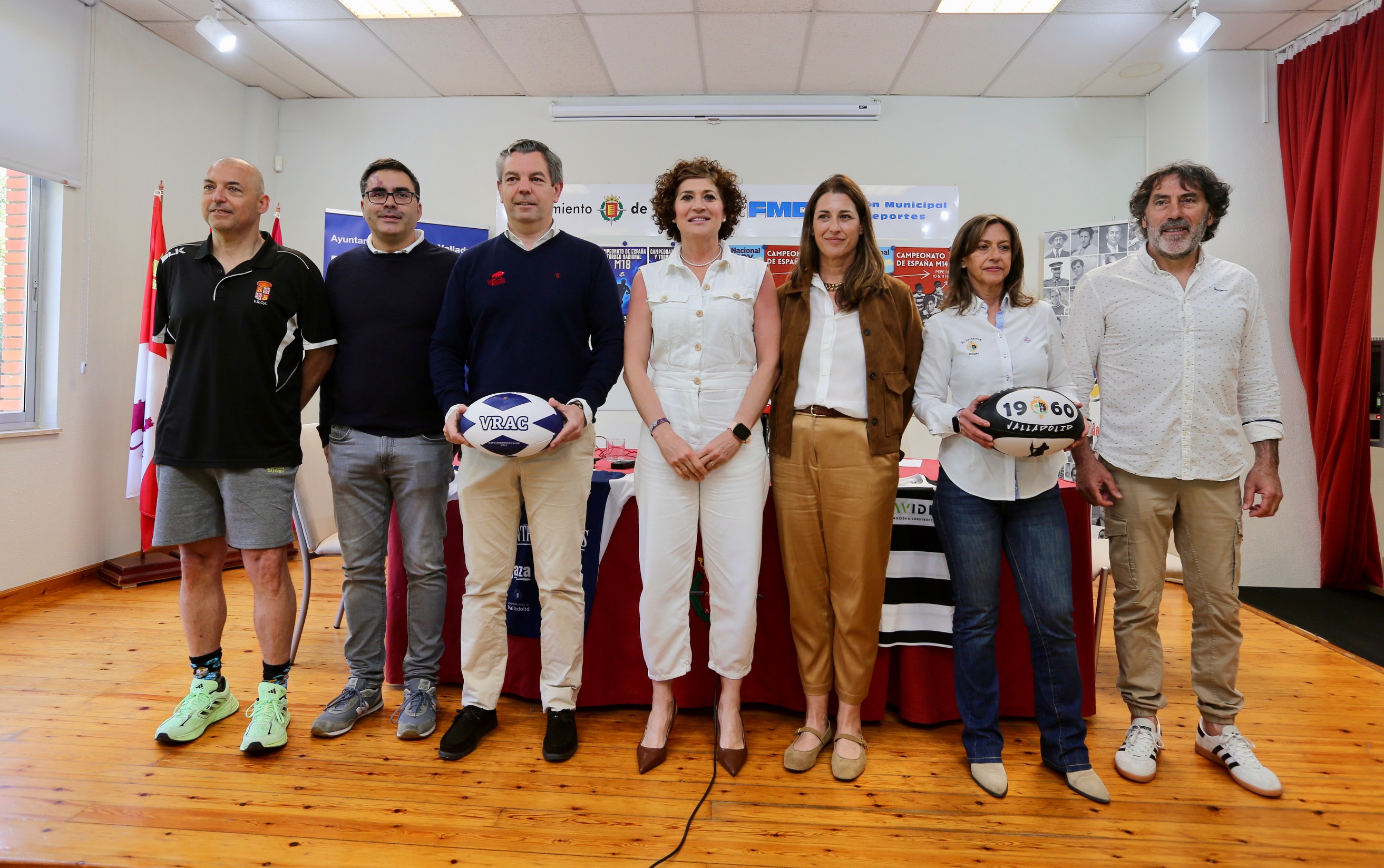 Foto del evento Presentación de Campeonatos de España de rugby y festival