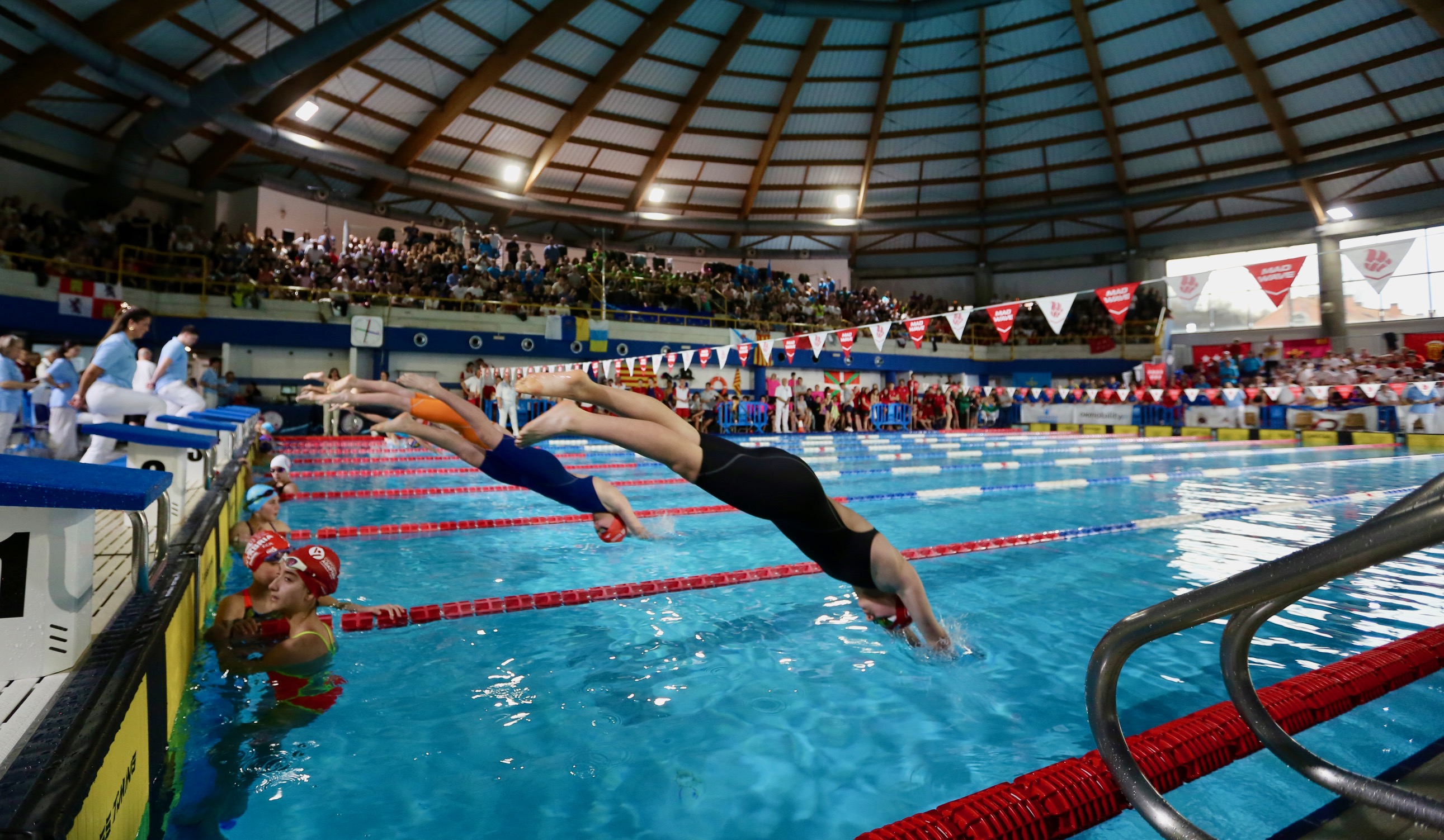 Foto del evento Primera jornada de los Campeonatos de España de natación alevín CESA
