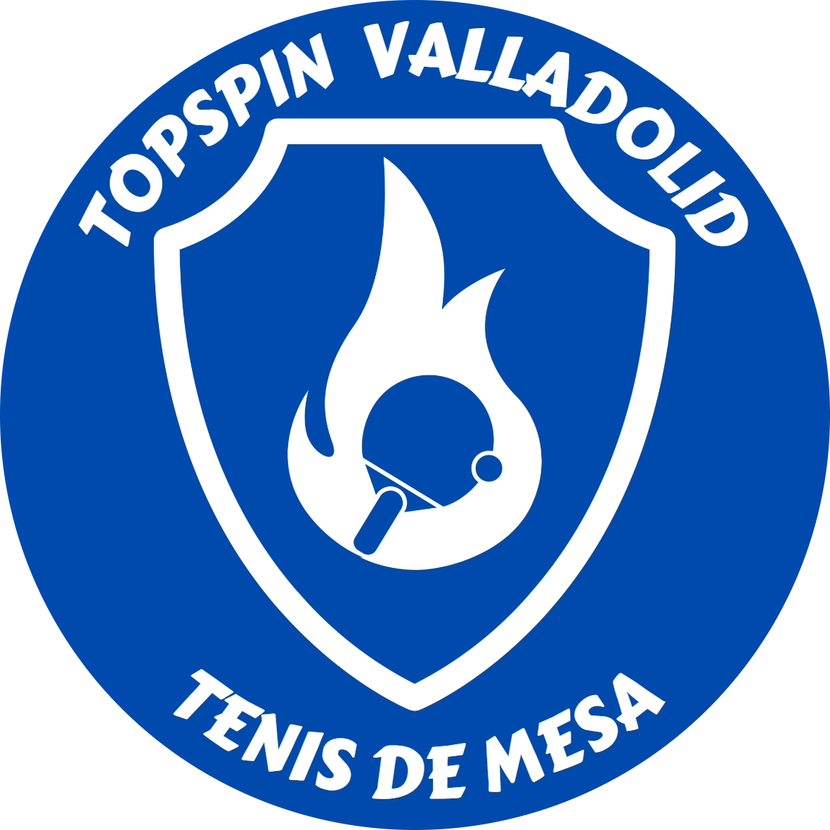 Logo C.D., TOPSPIN VALLADOLID
