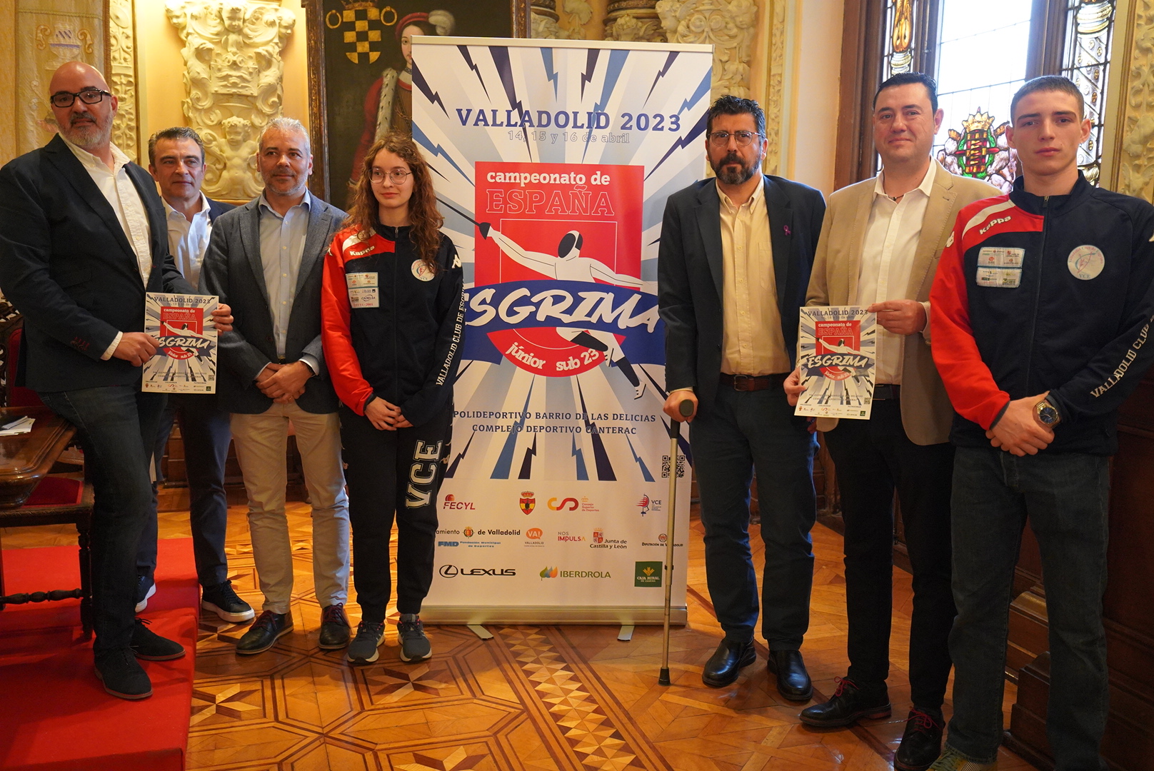 Foto del evento Presentación de los Campeonatos de España de esgrima júnior y sub23