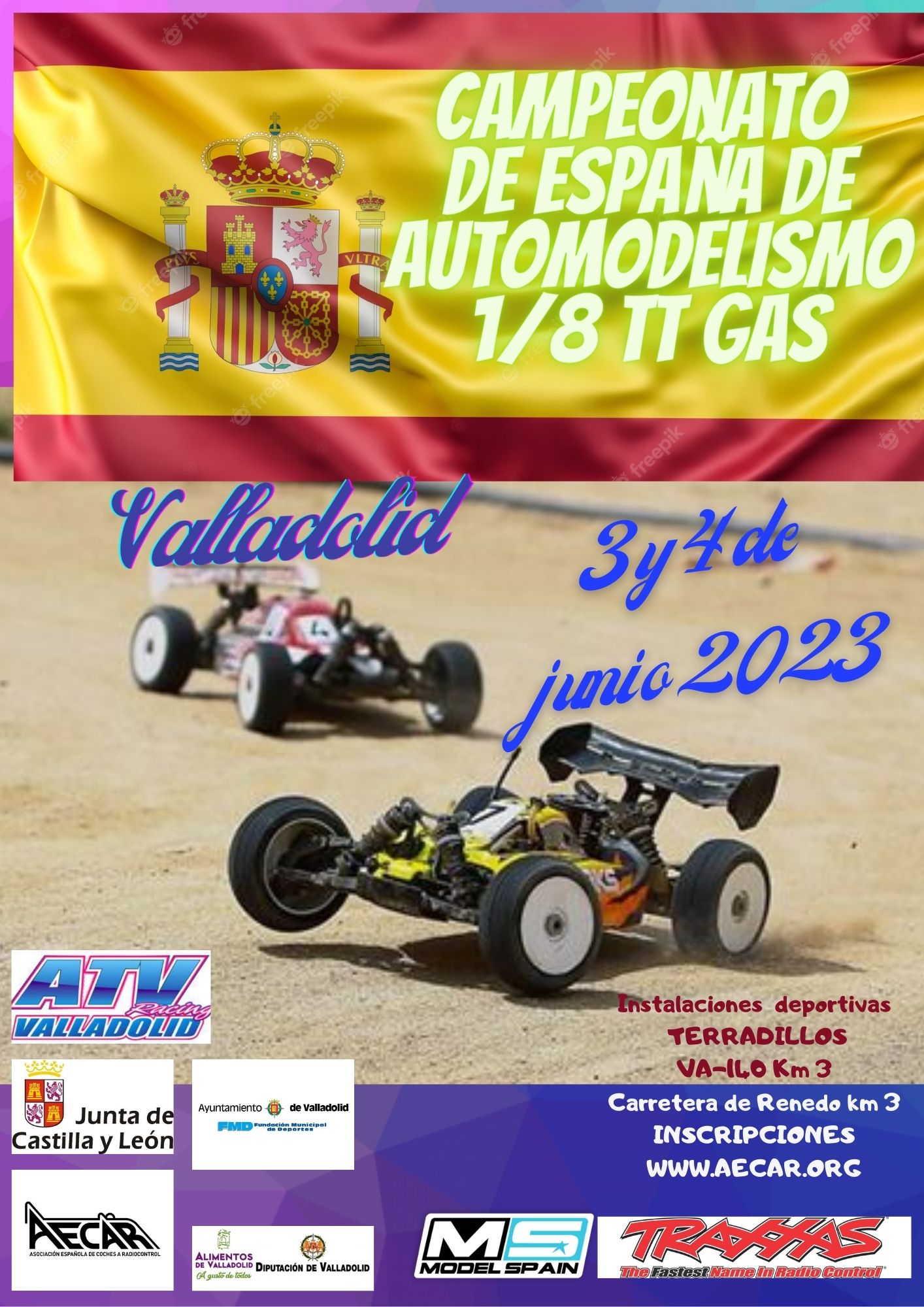 Foto del Campeonato de España de Automodelismo 1/8 TT GAS