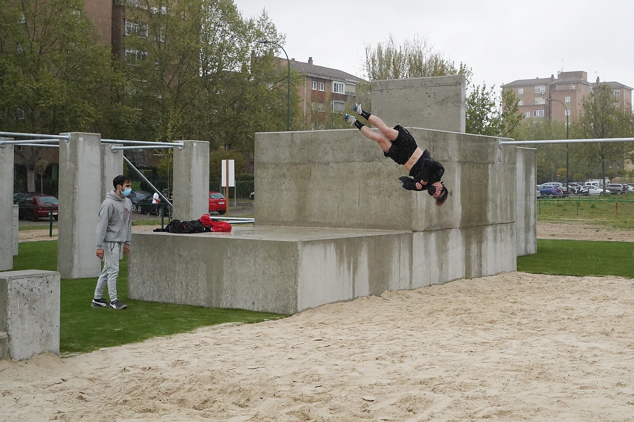 Foto de la instalación Pista de Parkour en plaza de Cuba
