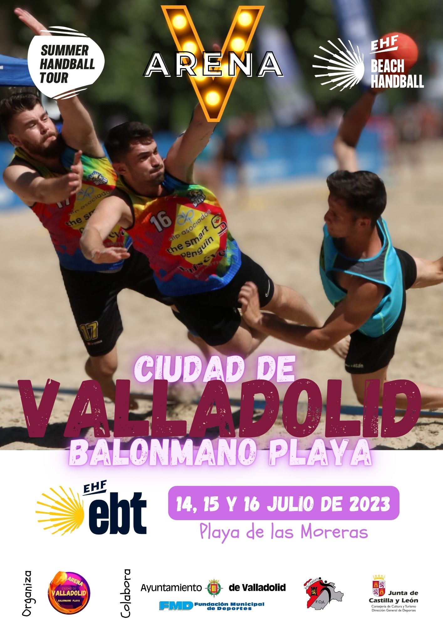 Foto del V Torneo de Balonmano Playa Ciudad de Valladolid